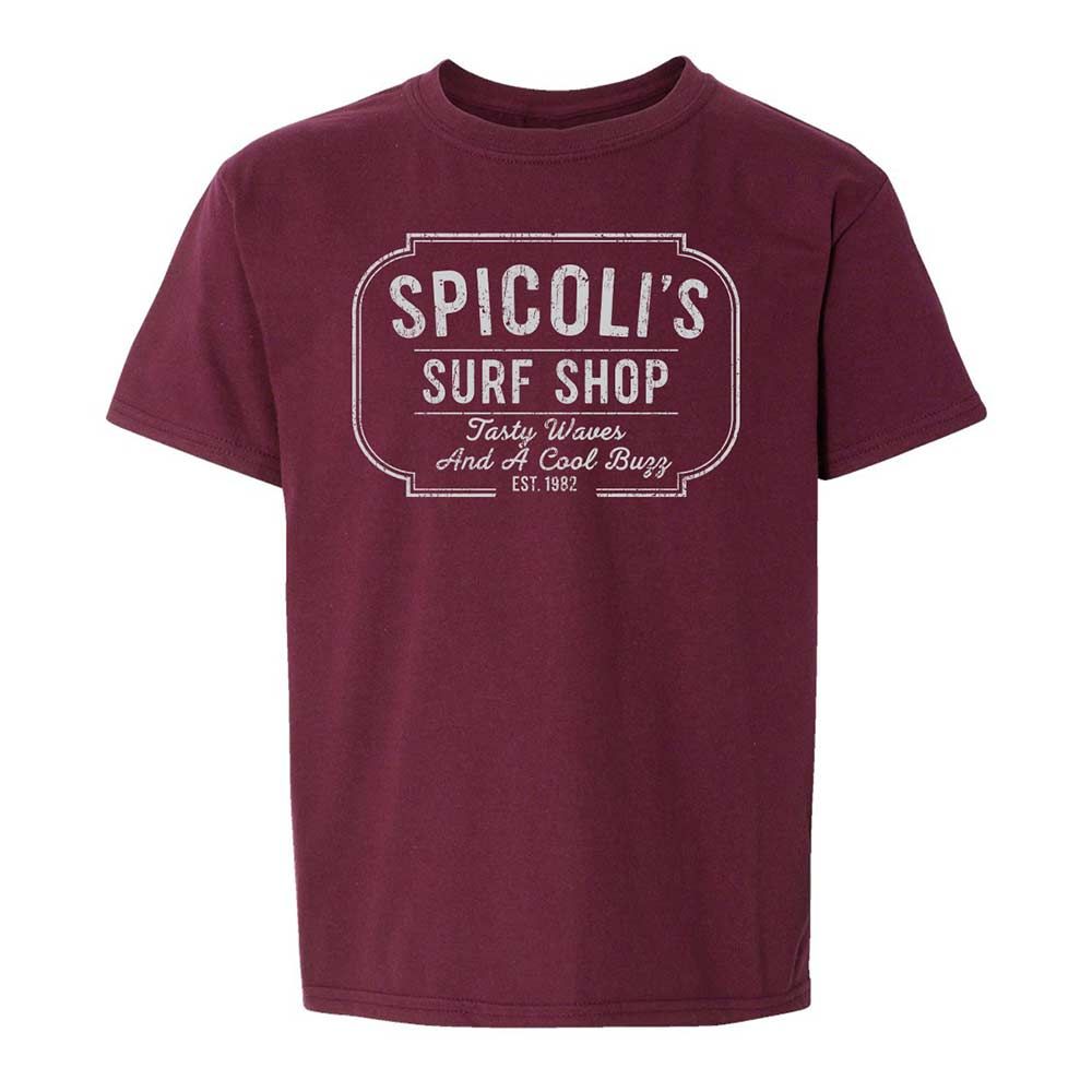 Kids T-Shirt - KB14C6FZ - Maroon - 14