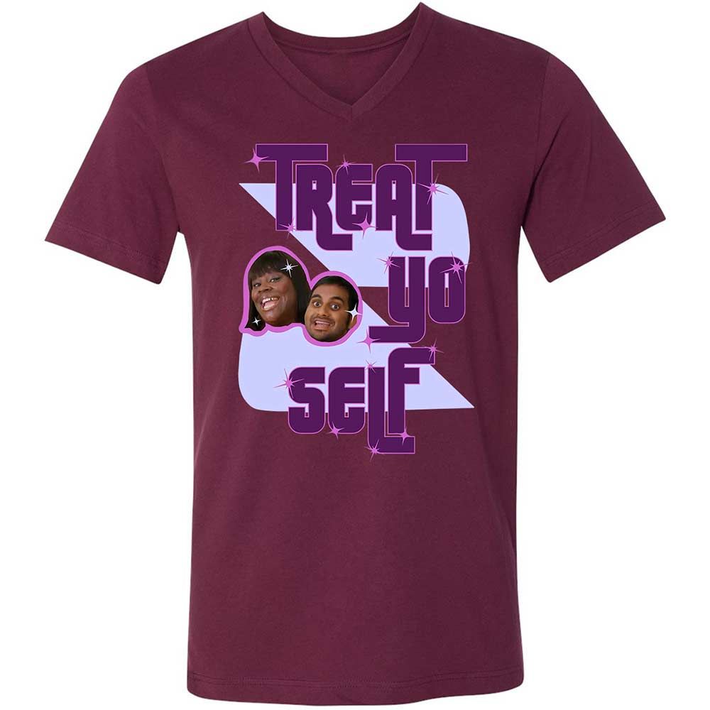Treat Yo Self - Maroon - 14