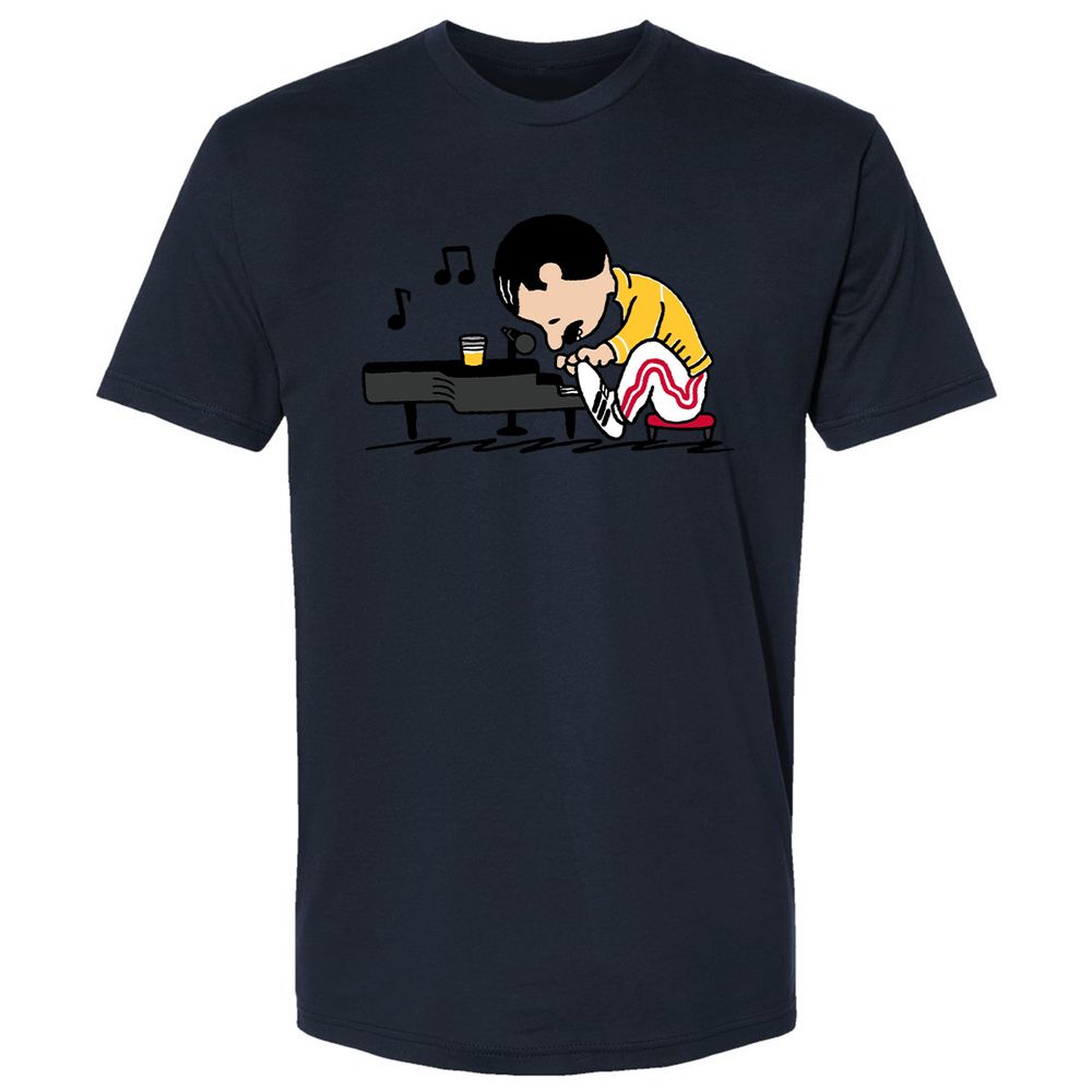 Premium Unisex T-Shirt - F4DMSUVH - Midnight Navy - 14