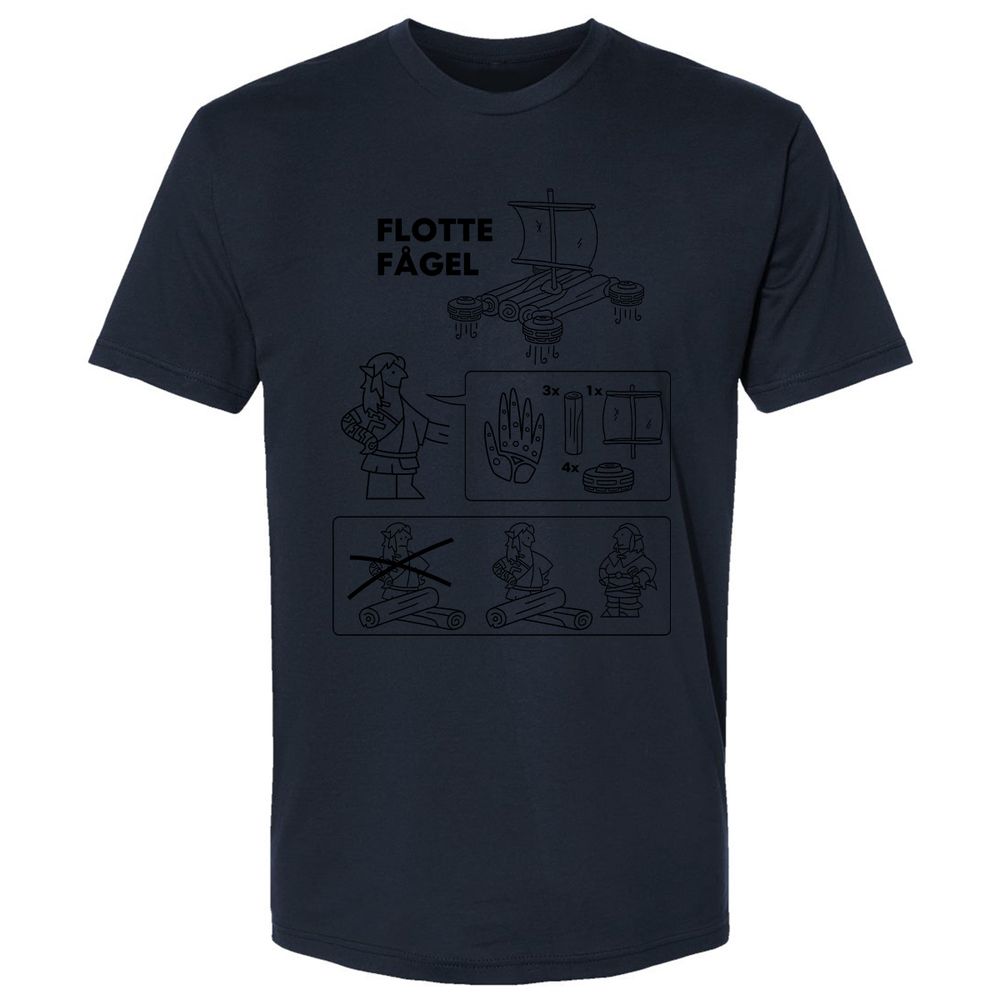 Premium Unisex T-Shirt - GTMHSY72 - Midnight Navy - 14