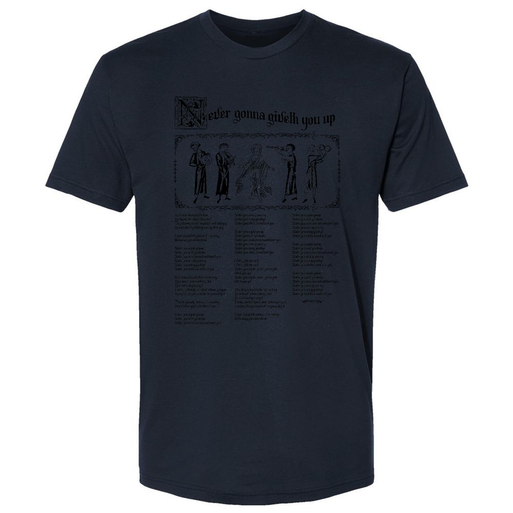 Premium Unisex T-Shirt - 7GN7EL7E - Midnight Navy - 14