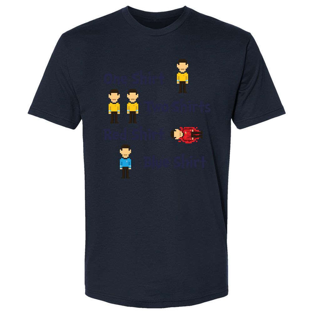 Red Shirt, Blue Shirt - Midnight Navy - 14