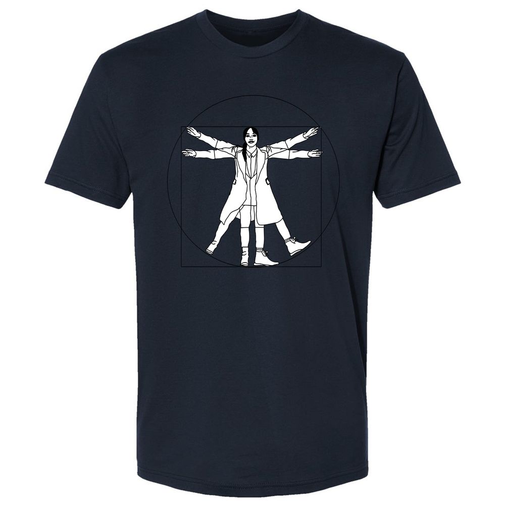 Vitruvian Philomena Cunk - Cunk on Earth - Midnight Navy - 14