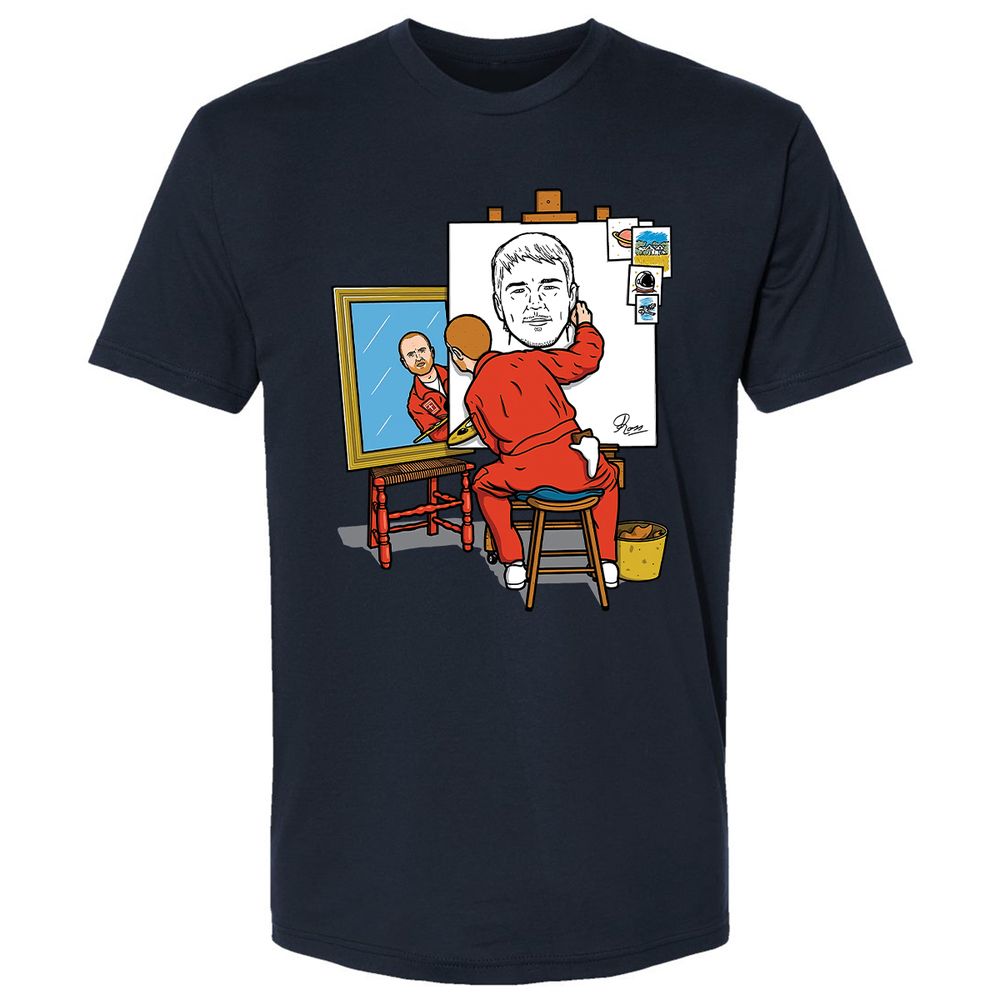 Premium Unisex T-Shirt - 4D5ZT4B4 - Midnight Navy - 14