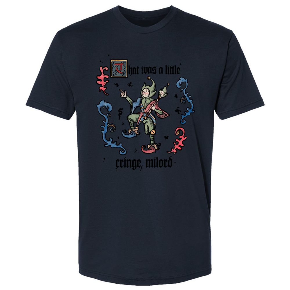 Premium Unisex T-Shirt - WCTKNZ53 - Midnight Navy - 14
