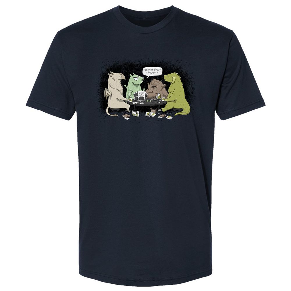 Premium Unisex T-Shirt - 87X9XQLZ - Midnight Navy - 14