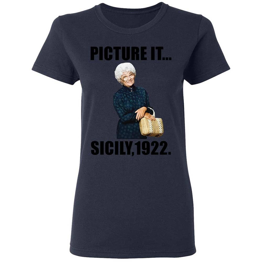 Women's T-Shirt - J2GU3Q2A - Navy - 14