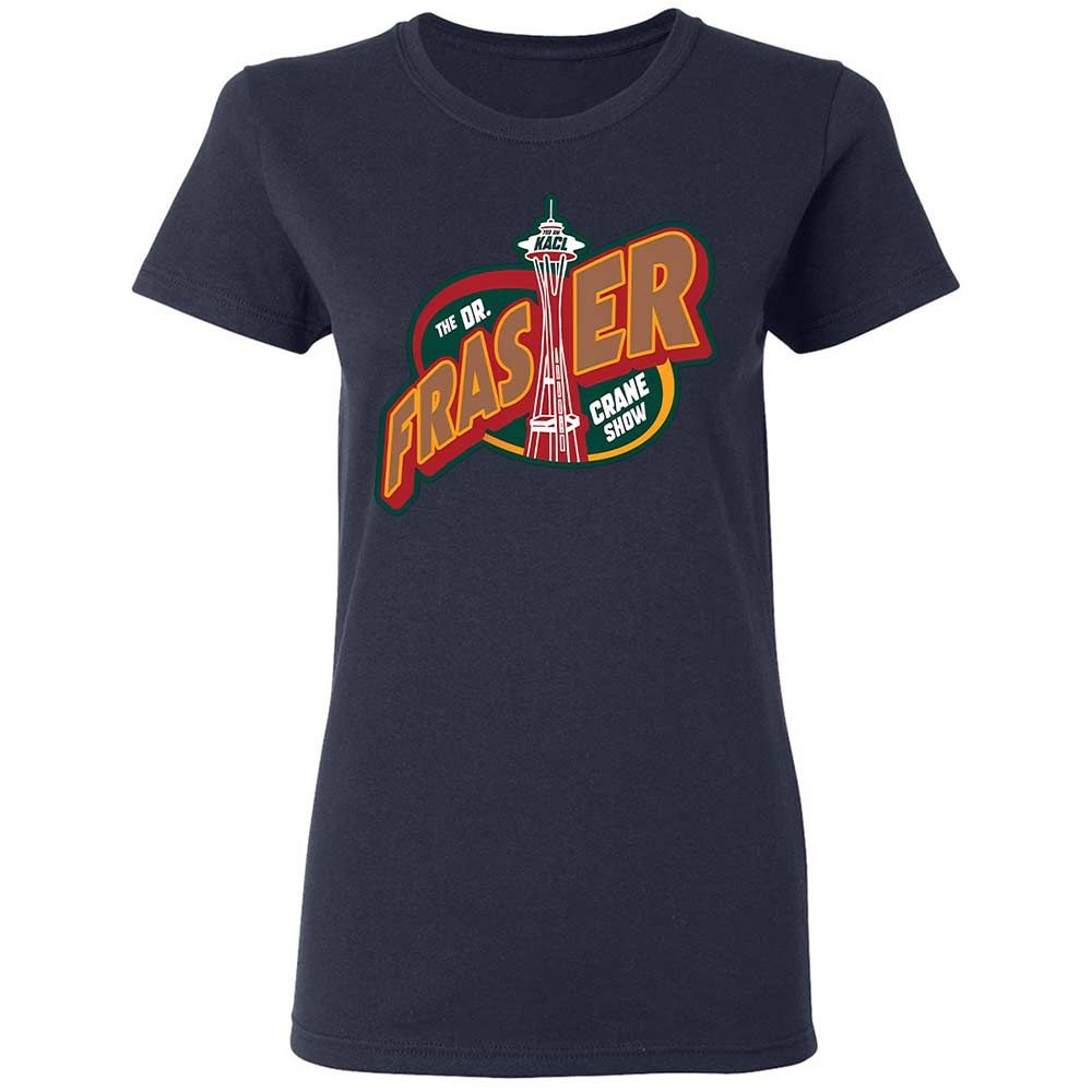 Women's T-Shirt - 932K5MGZ - Navy - 14