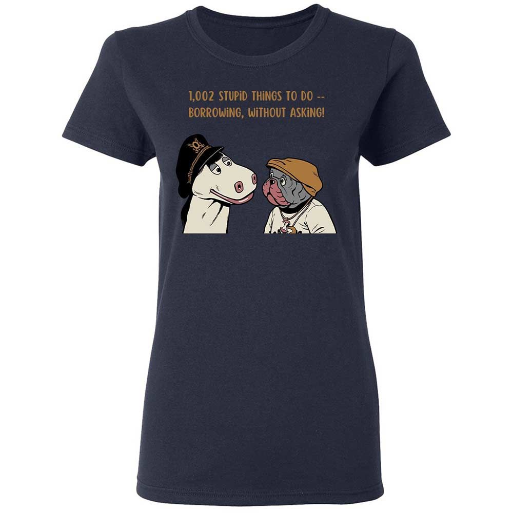 Women's T-Shirt - WTE9UQTB - Navy - 14