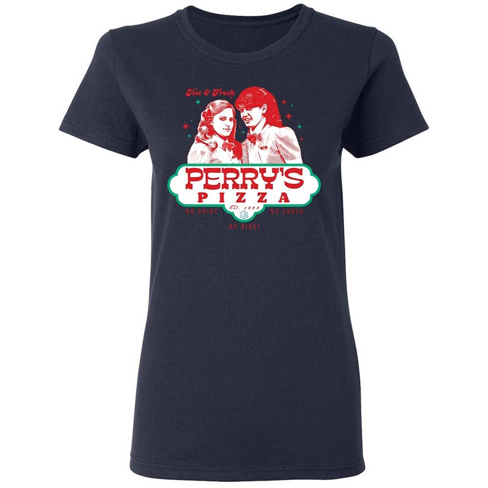 Women's T-Shirt - 4DCZLC5D - Navy - 14