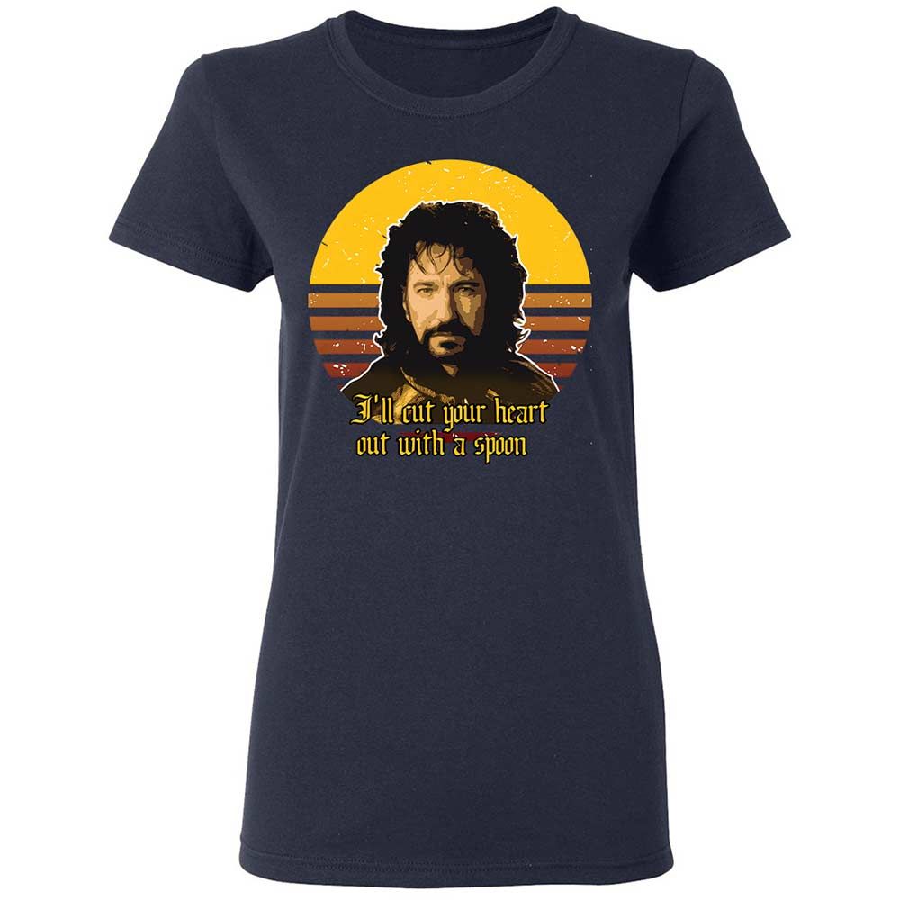 I'll Cut Your Heart Out - Navy - 14