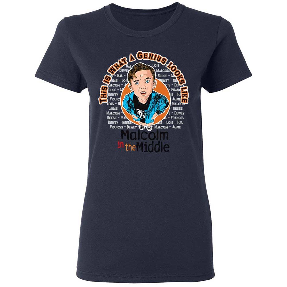 Women's T-Shirt - 2XF6UQRQ - Navy - 14