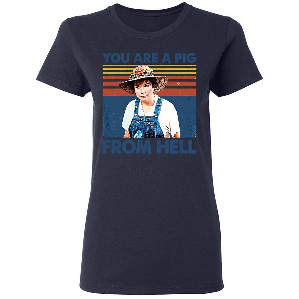 Women's T-Shirt - UZ79JJNN - Navy - 14