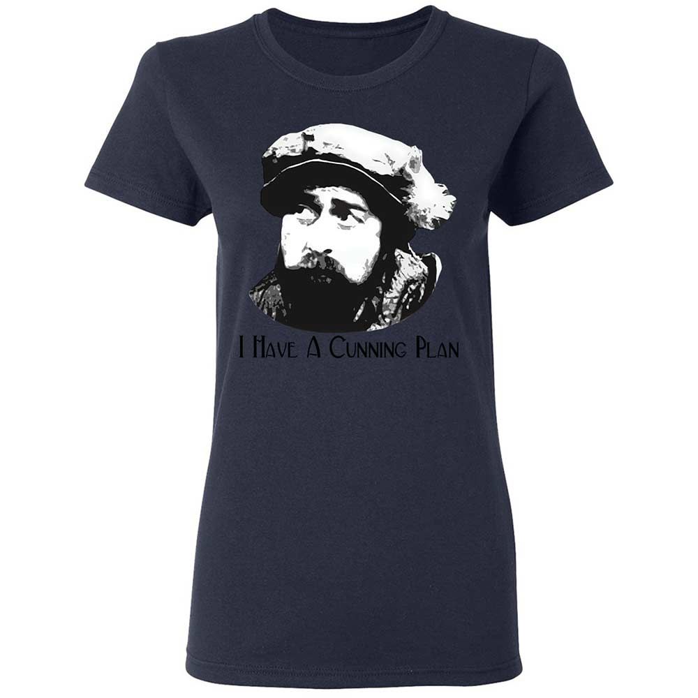 I Have A Cunning Plan - Navy - 14