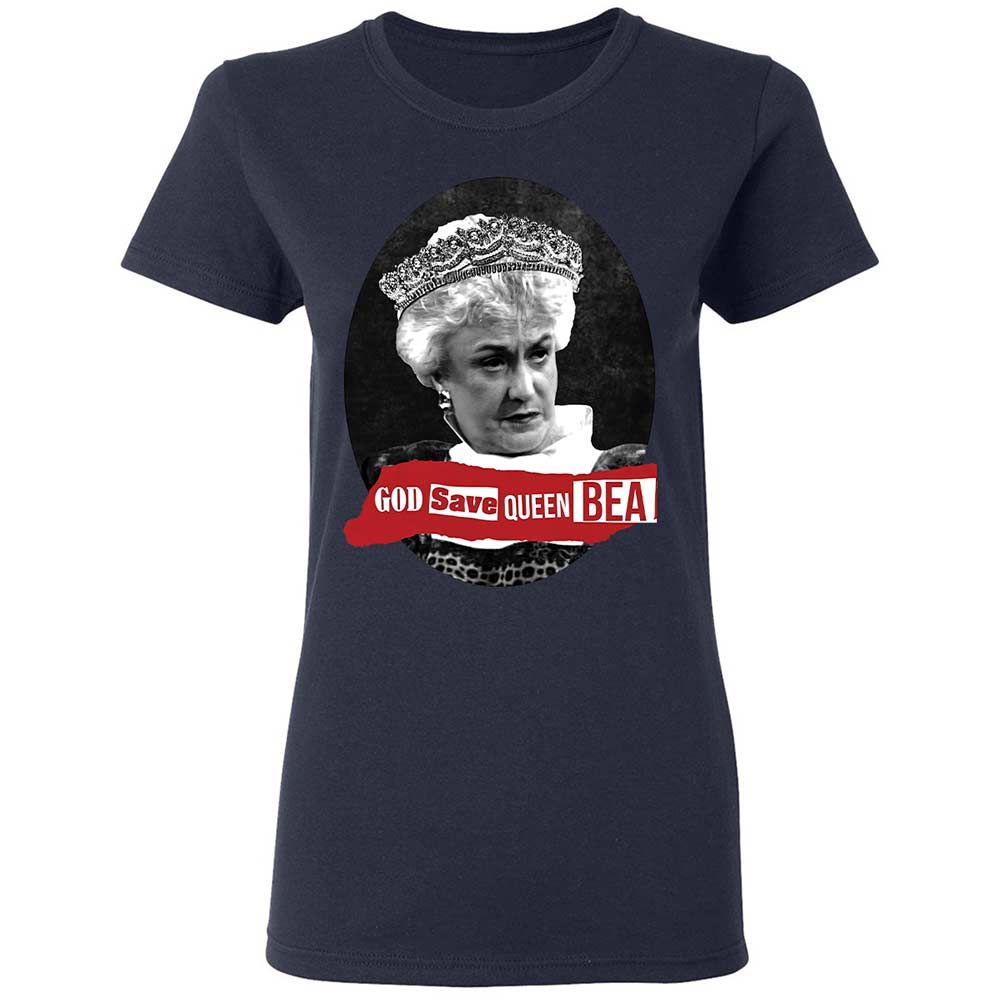 God Save Queen Bea - Navy - 14