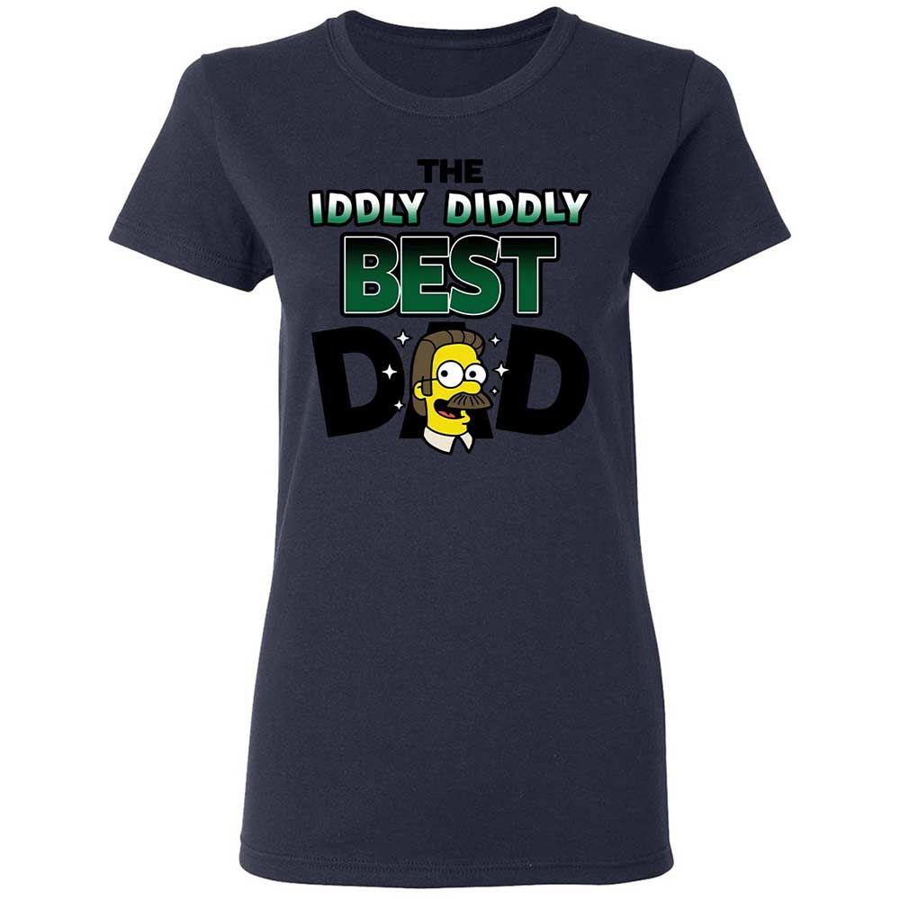 The Iddly diddly best dad - Navy - 14