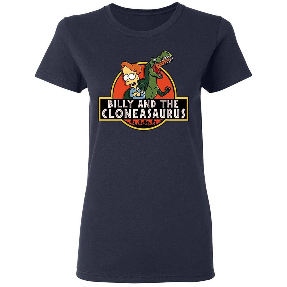 Billy And The Cloneasaurus - Navy - 14