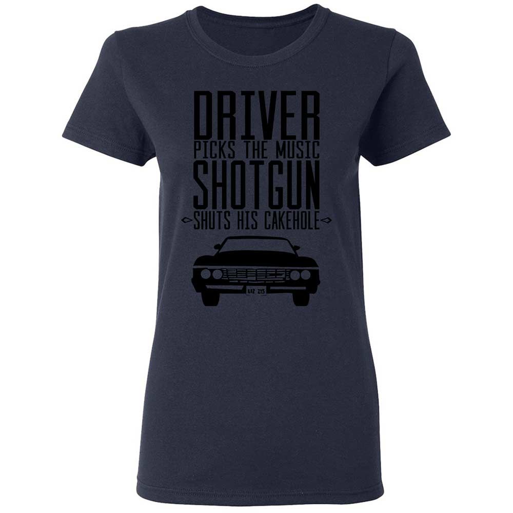 Women's T-Shirt - WZGAL56K - Navy - 14