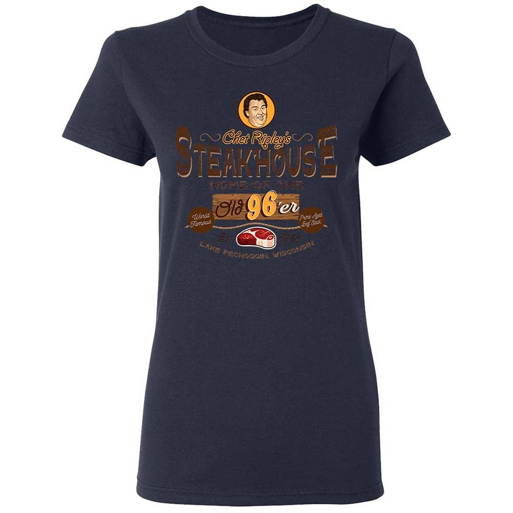 Women's T-Shirt - EY76KWZU - Navy - 14
