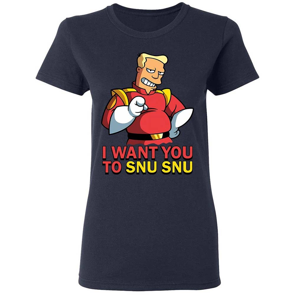 Women's T-Shirt - S4QG8ZQA - Navy - 14