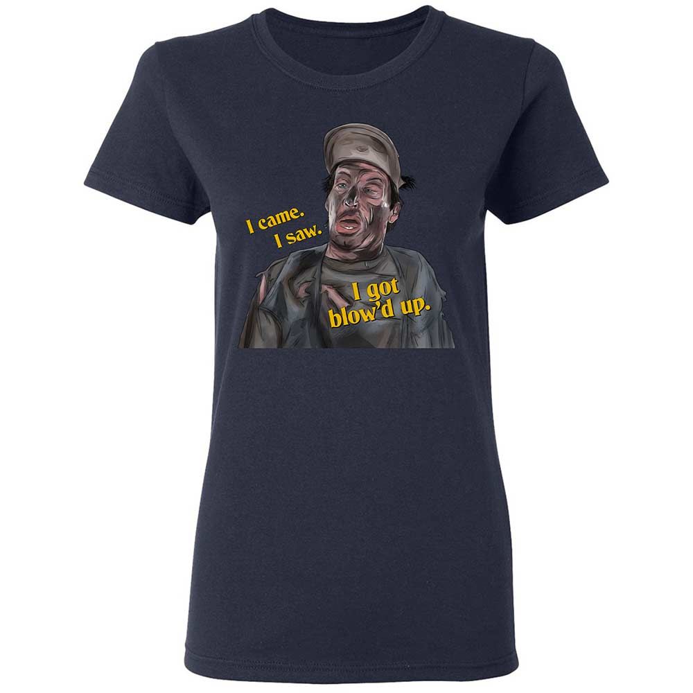 Women's T-Shirt - 8UFRCCJC - Navy - 14