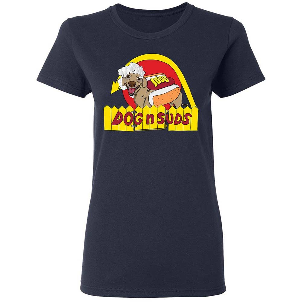 Dog n Suds Dachshund - Navy - 14