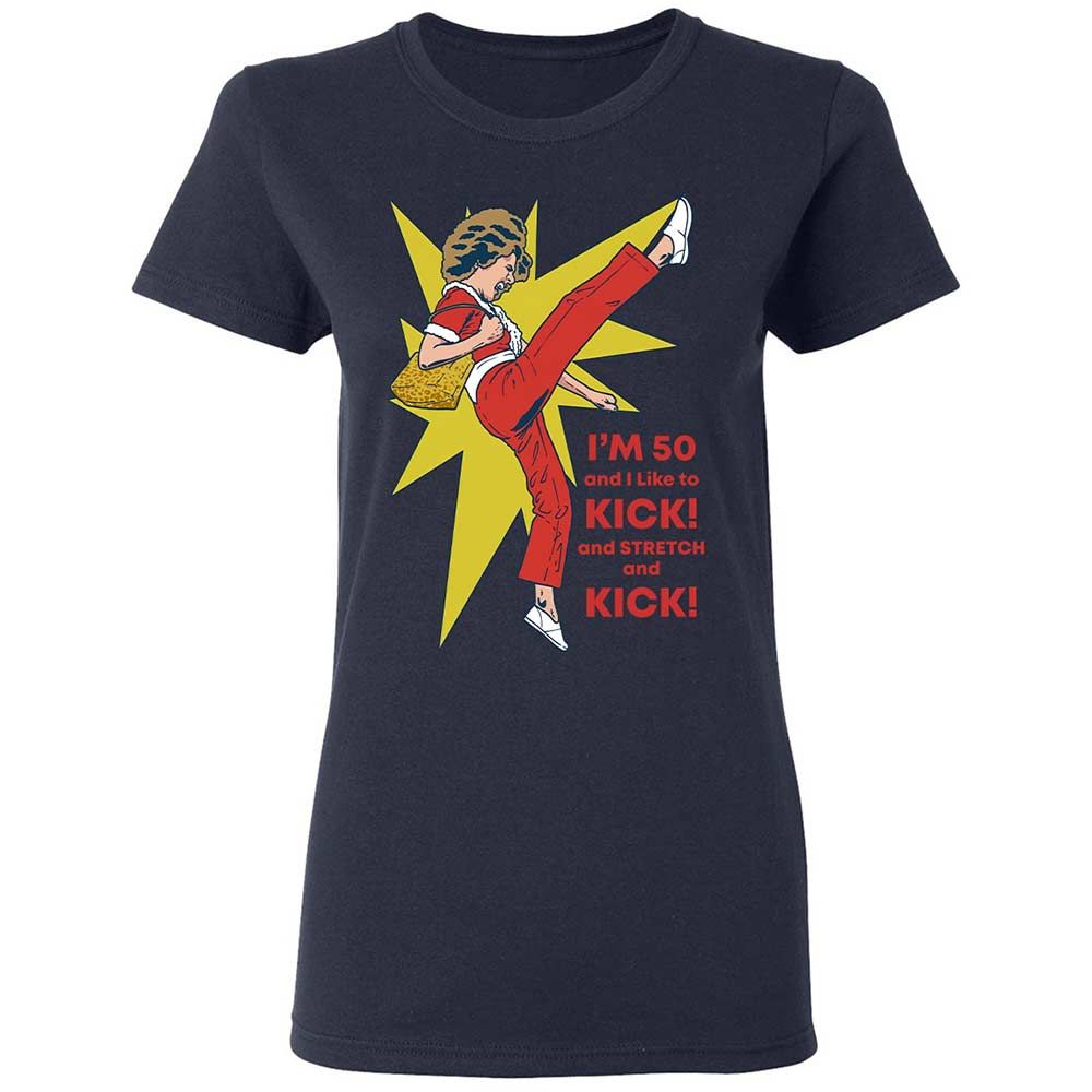 Women's T-Shirt - P65HZZGV - Navy - 14