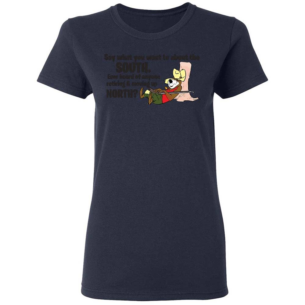 Women's T-Shirt - MZ4E9J84 - Navy - 14