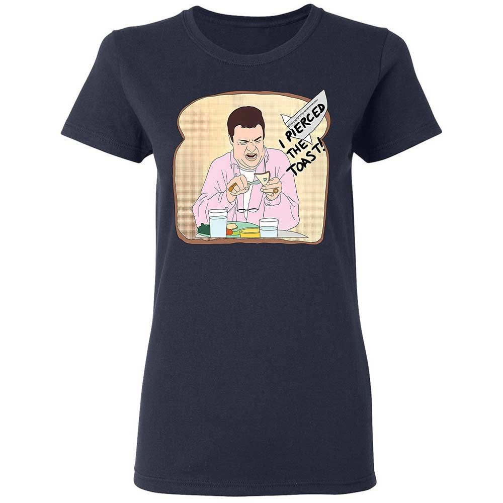 Women's T-Shirt - HZX1GEBY - Navy - 14
