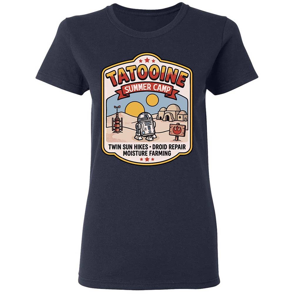 Women's T-Shirt - PY5ZG9ZD - Navy - 14