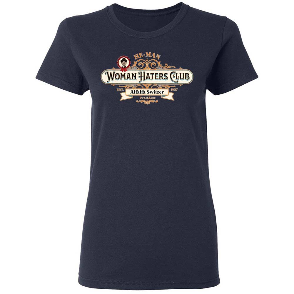 Women's T-Shirt - U4NK8HM6 - Navy - 14