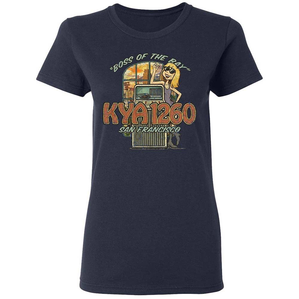Women's T-Shirt - SK254Q4L - Navy - 14