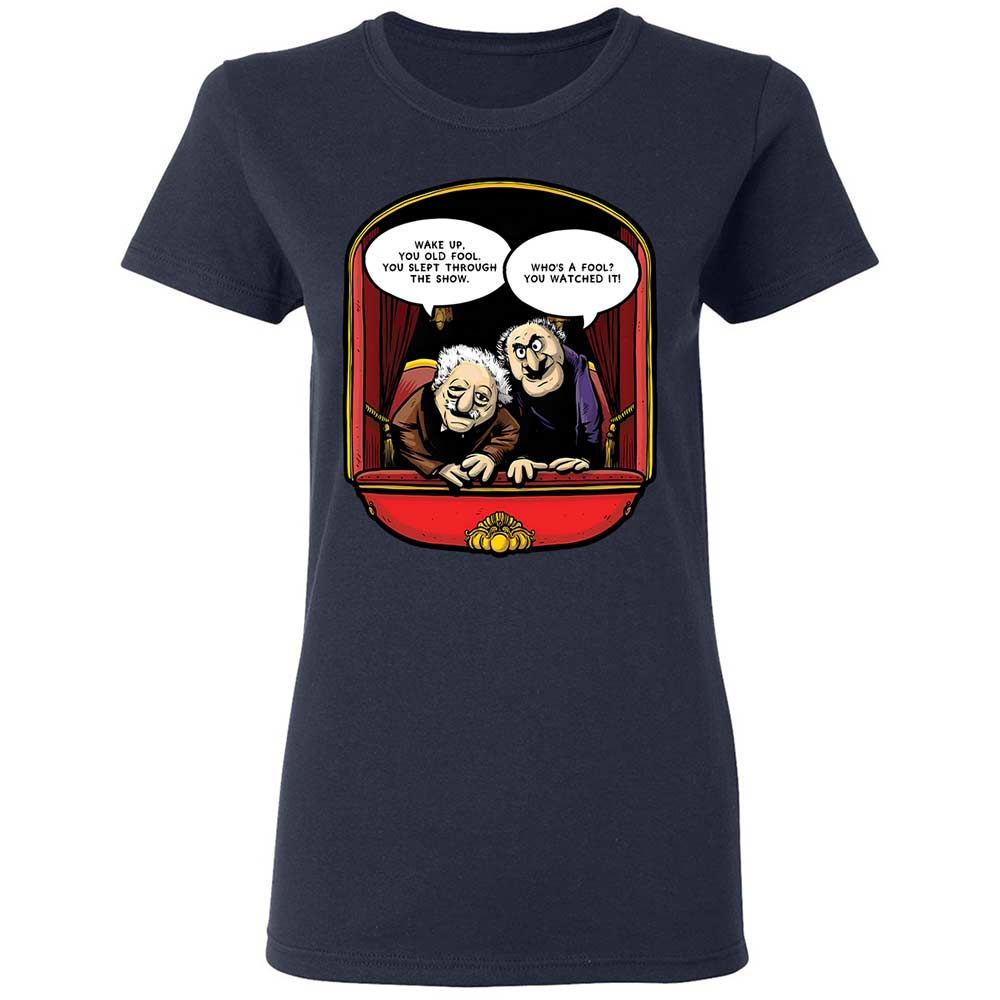 Statler and Waldorf (Wake Up) - Navy - 14