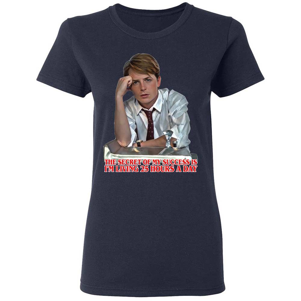 Women's T-Shirt - GHU8TVKP - Navy - 14