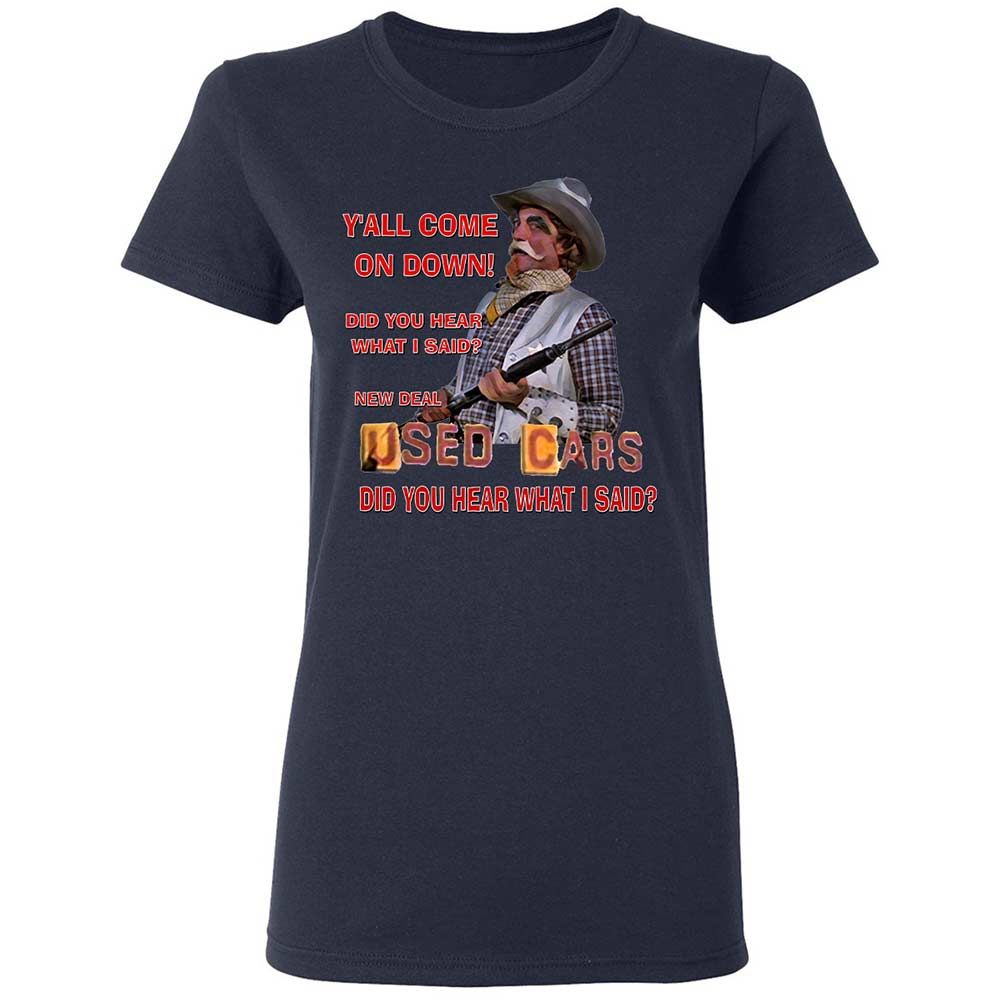 Women's T-Shirt - 2JHMZWYL - Navy - 14