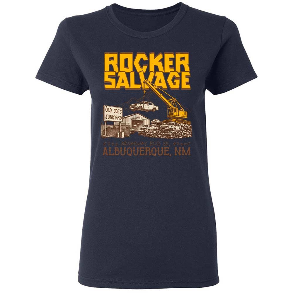 Women's T-Shirt - 3TGV5EK4 - Navy - 14