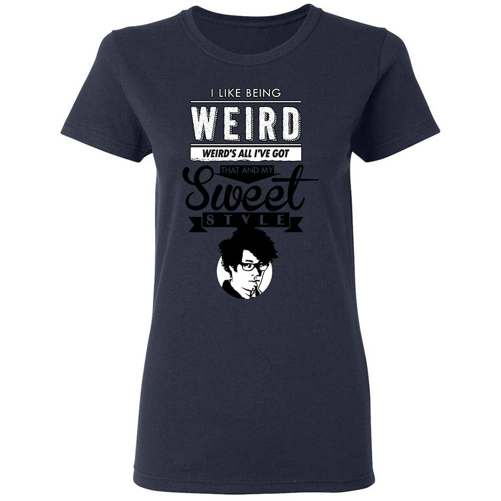 Women's T-Shirt - BTG4TU54 - Navy - 14