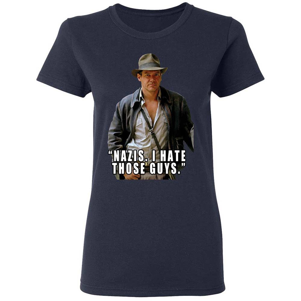 Women's T-Shirt - B9PZGRWX - Navy - 14