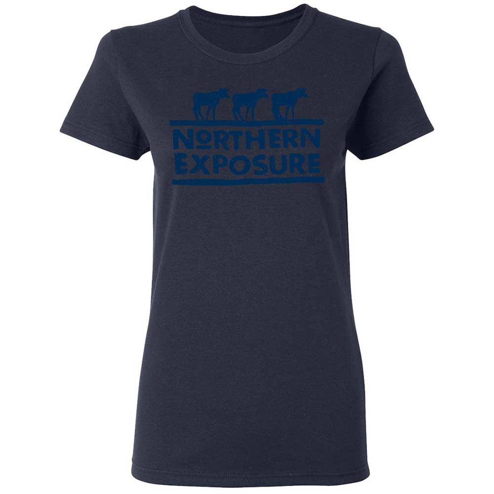 Women's T-Shirt - HQNPDLQF - Navy - 14