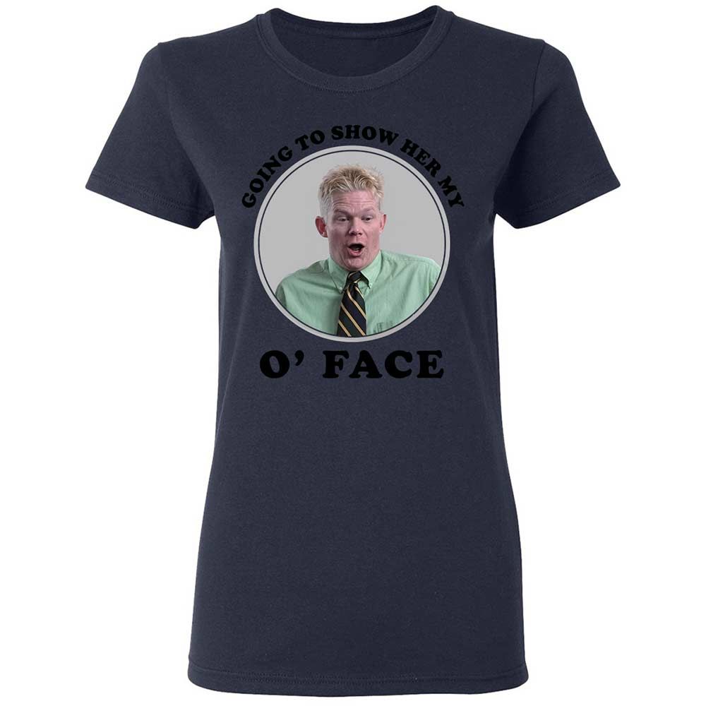 Women's T-Shirt - DZLJQ1M5 - Navy - 14