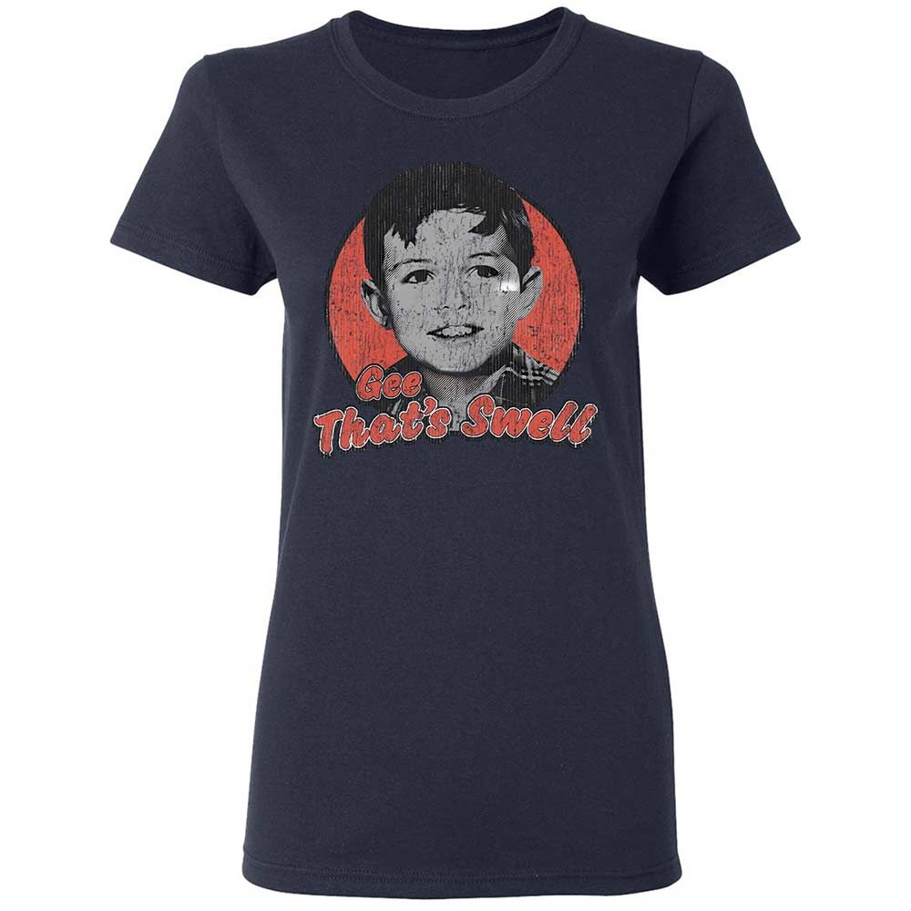 Women's T-Shirt - 21T1ZXQB - Navy - 14
