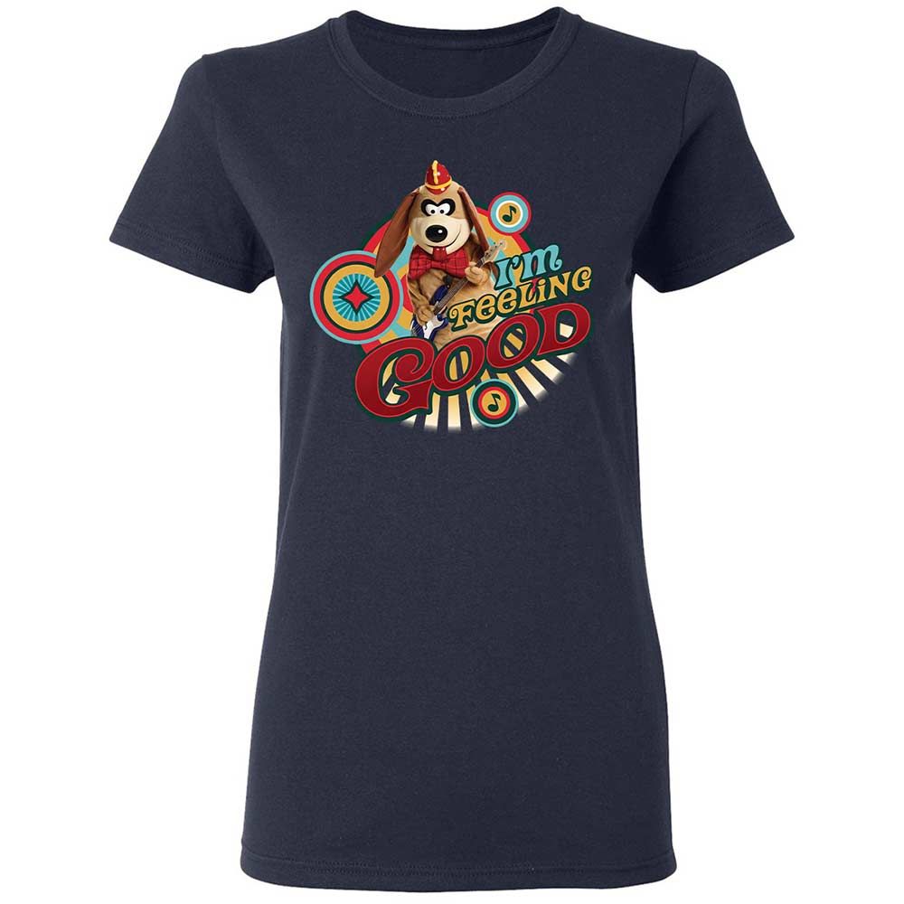 Women's T-Shirt - VU9XPN32 - Navy - 14