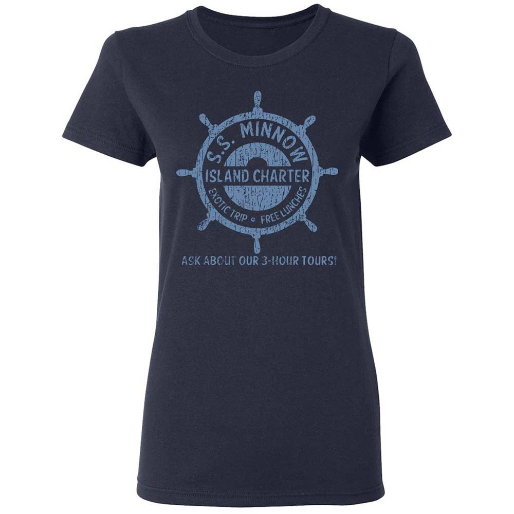 Women's T-Shirt - NWV5GF6Z - Navy - 14