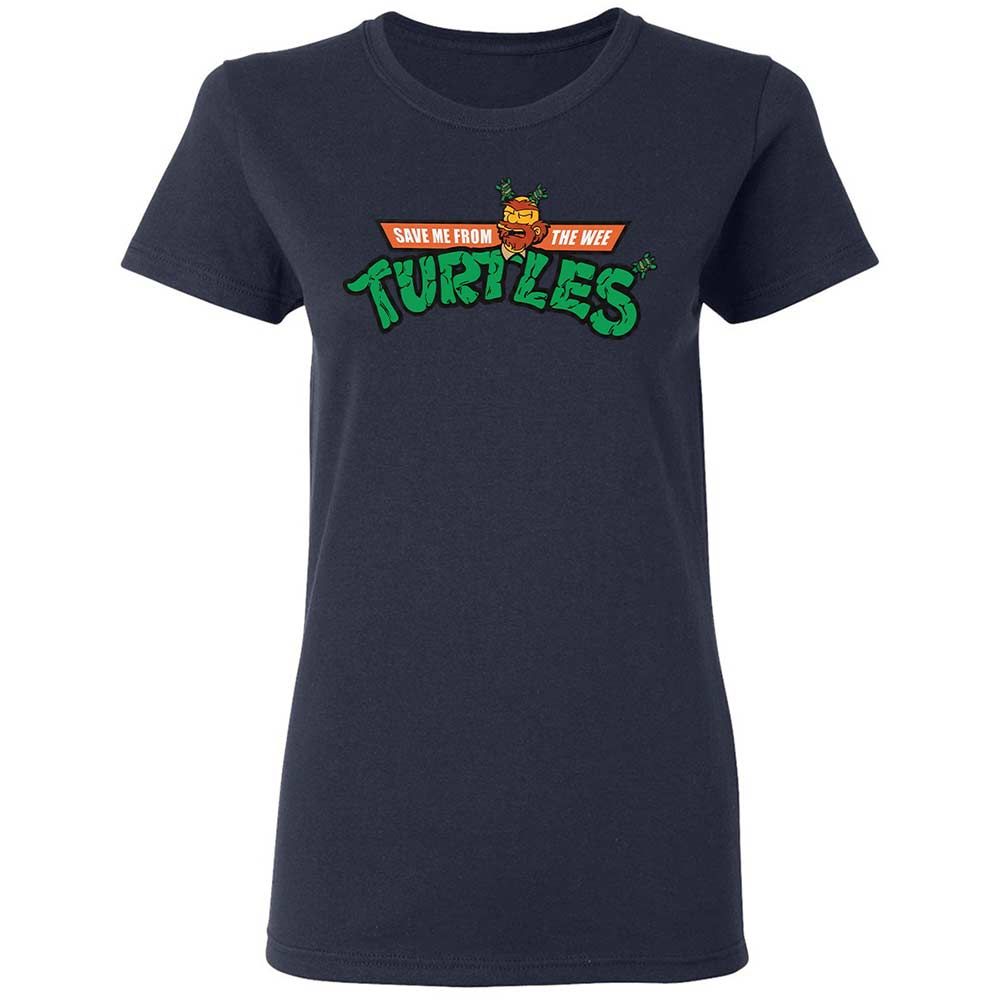 Save Me From The Wee Turtles - Navy - 14
