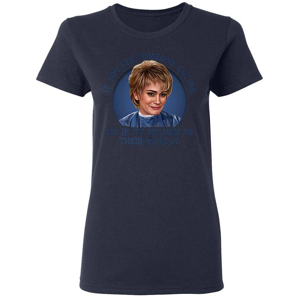 Women's T-Shirt - EDAD75HG - Navy - 14