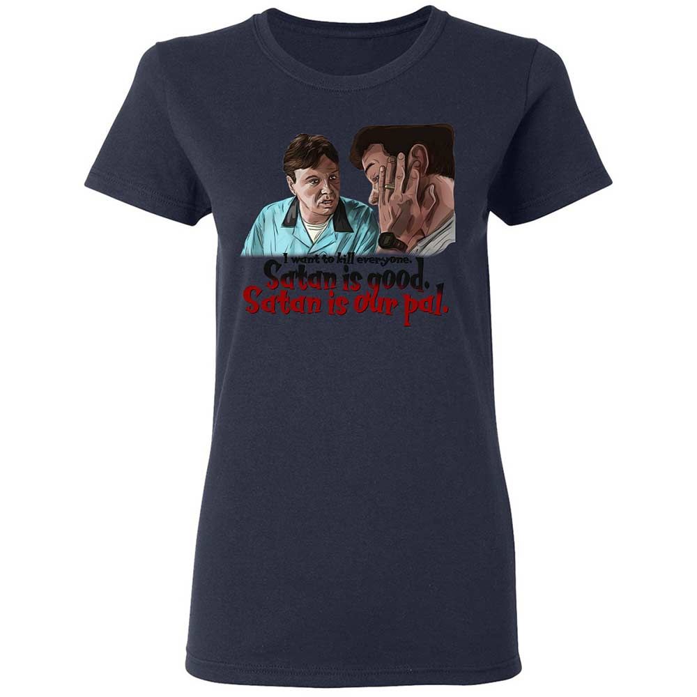 Women's T-Shirt - 125N2NQ8 - Navy - 14