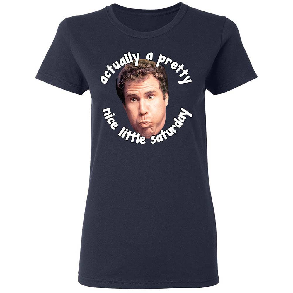 Women's T-Shirt - 5N94CFBW - Navy - 14