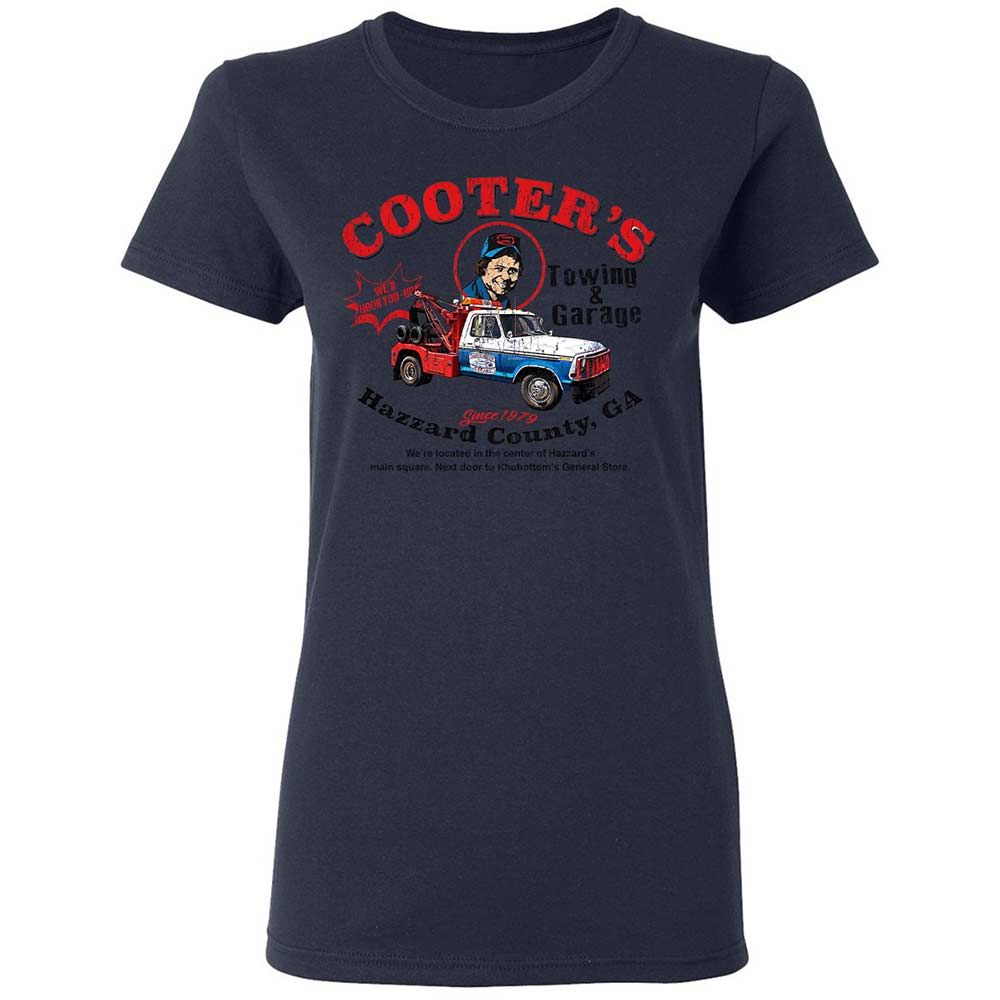 Women's T-Shirt - 7VFNHU8F - Navy - 14