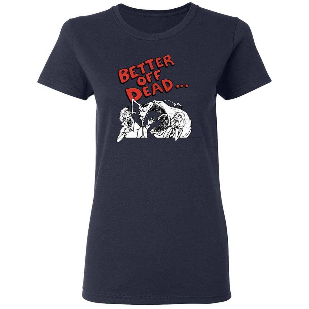 Women's T-Shirt - DKJZVXQC - Navy - 14