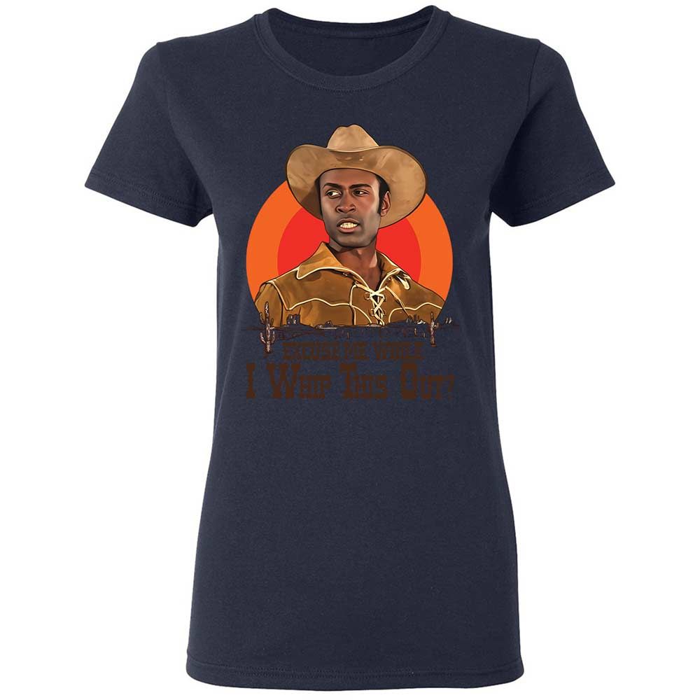 Excuse Me While I Whip This Out - Navy - 14